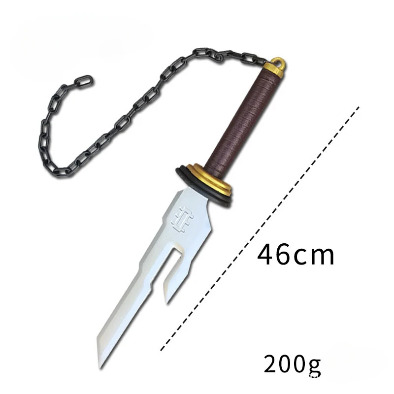 Épée de nivellement Solo 46cm/18,11 pouces, couteau jouet en PU pour garçons, armes en caoutchouc souple sûr, Double épées non coupées, ornement de bureau, cadeaux