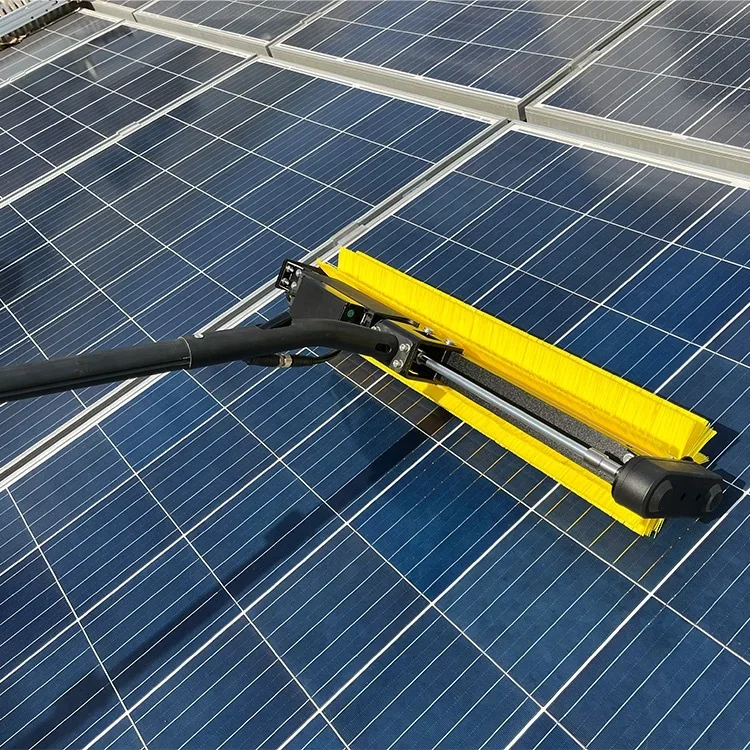 

4FT Водяная щетка для чистки солнечных панелей Инструмент для очистки фотоэлектрических панелей