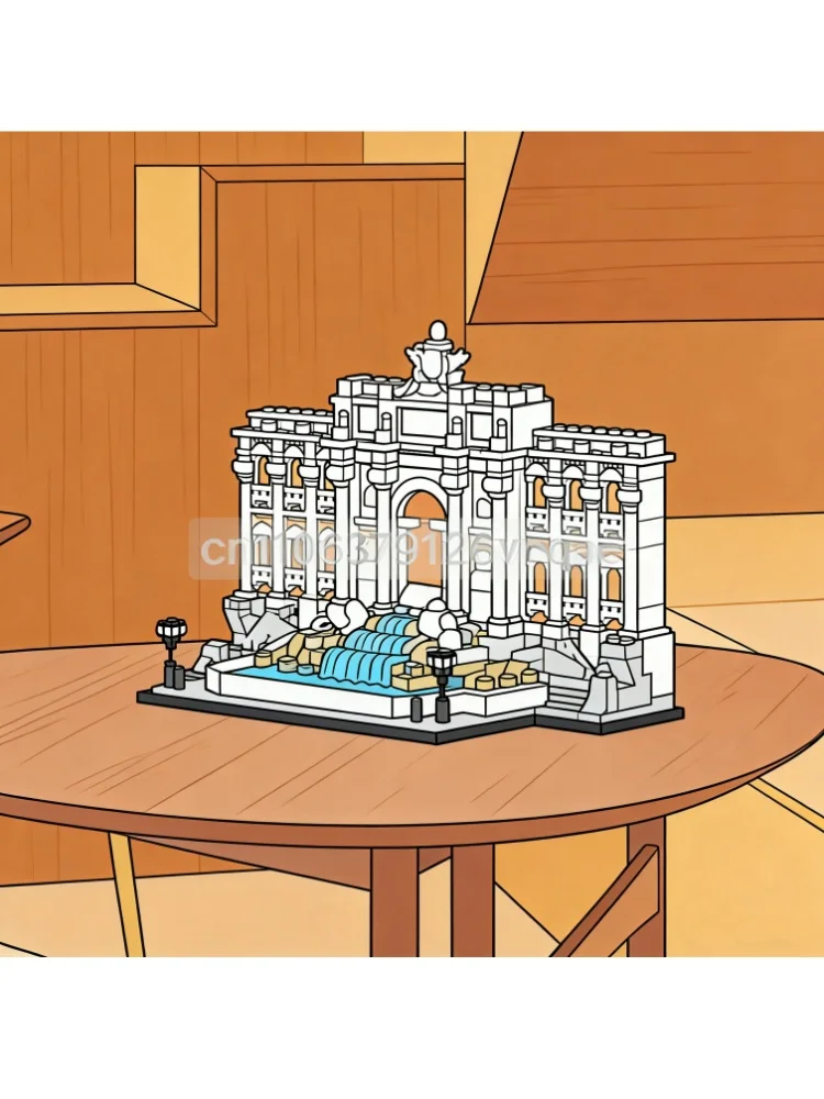 

2025 new World famous building blocks world building brick toys adult children gifts educational toys