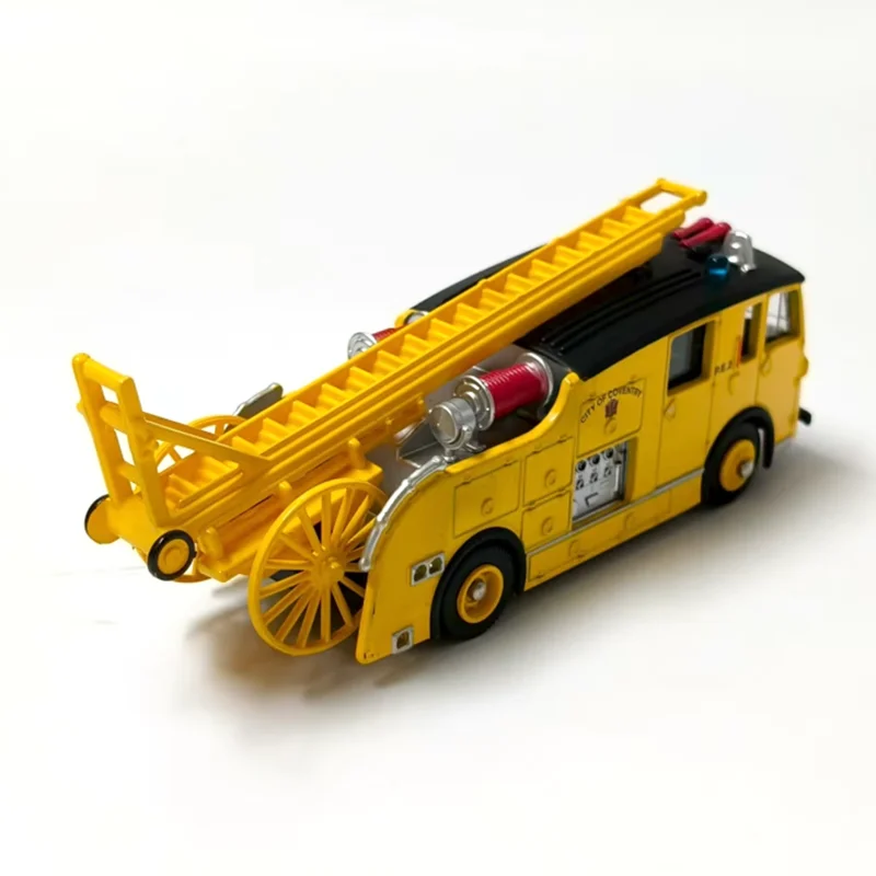 Corgi em massa escala 1:76 Dennis F12 modelo de carro de liga de motor de bombeiros coleção estática decorada presentes de feriado brinquedos lembrança presente
