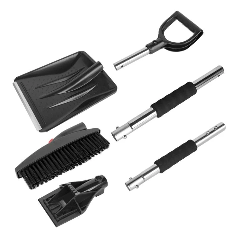 

Ледяной скребок, снежная лопата и снежная кисть для автомобильного ветрового стекла Вытягиваемая снежная щетка с пеной с пеной