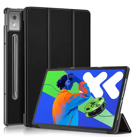 For Lenovo Idea Tab Pro Case 12.7 inch PU Leather Magnetic Stand Smart Cover for Lenovo Idea Tab Pro 2025 Tb373fu Tablet Case