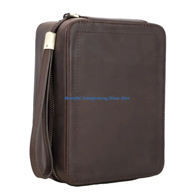 

E56A Protective Double Decks Watch and Glasses Storage Case with Craft Fine Craftsmanship for Office Supplies Or Gifting