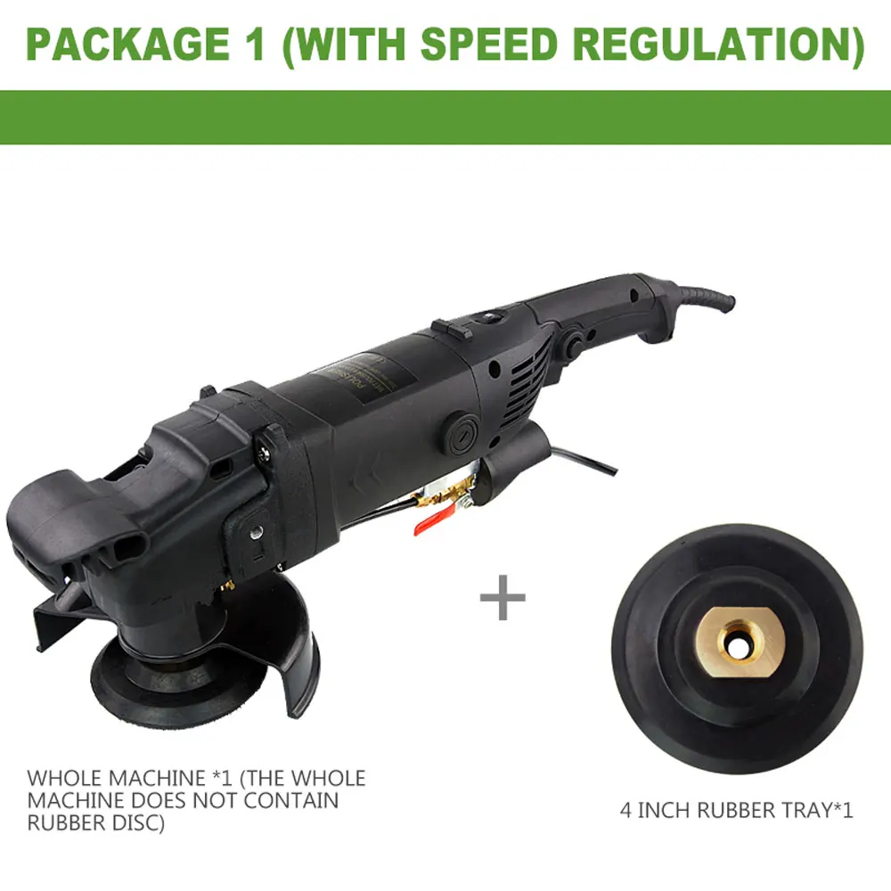 2026 Stone polishing machine 220V 800W Water injection water mill polishing machine water mill Cement floor marble polisher