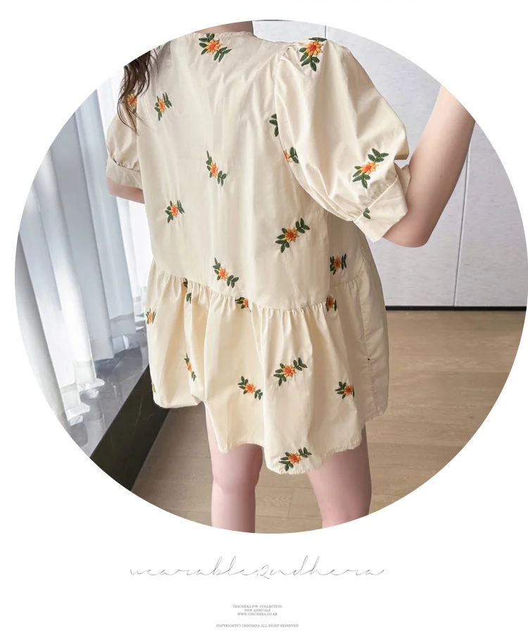 Koreaanse Stijl Zomer Zwangere Vrouwen Kleding Set Mode Bloemen Borduurwerk Shirts Navel Tweedelige Set Zwangerschapsbroek Pakken