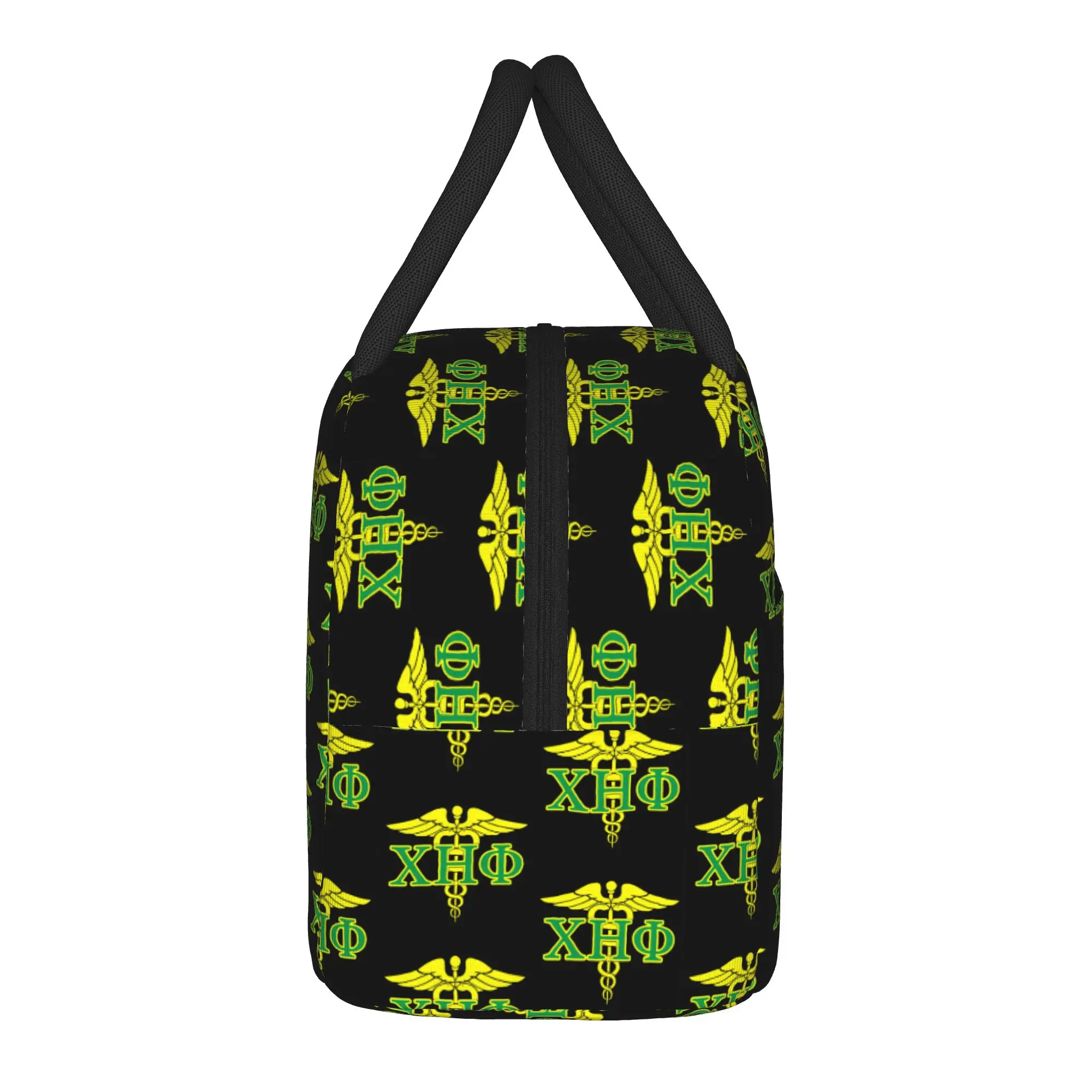 CHI ETA PHI Sorority Nurse 1932 Lunch Bag  Vintage Lunch Box Picnic Portable Zipper Thermal Tote Handbags For Child Oxford Bag