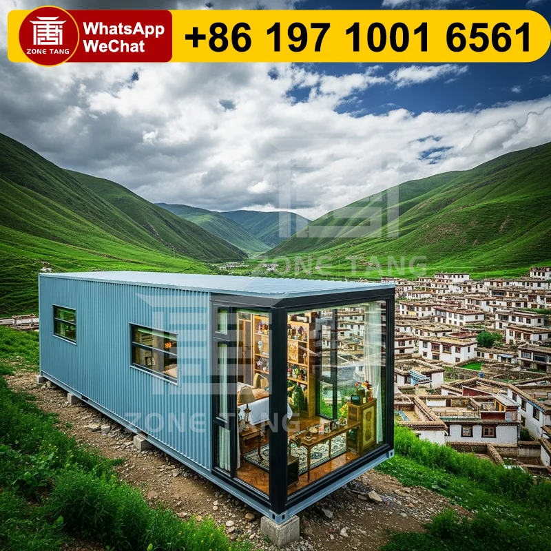 

Low-Cost Prefabricated House Customize Design Factory Price Luxury Modern Eco-Friendliness Flat Pack Home New Manufactured Homes