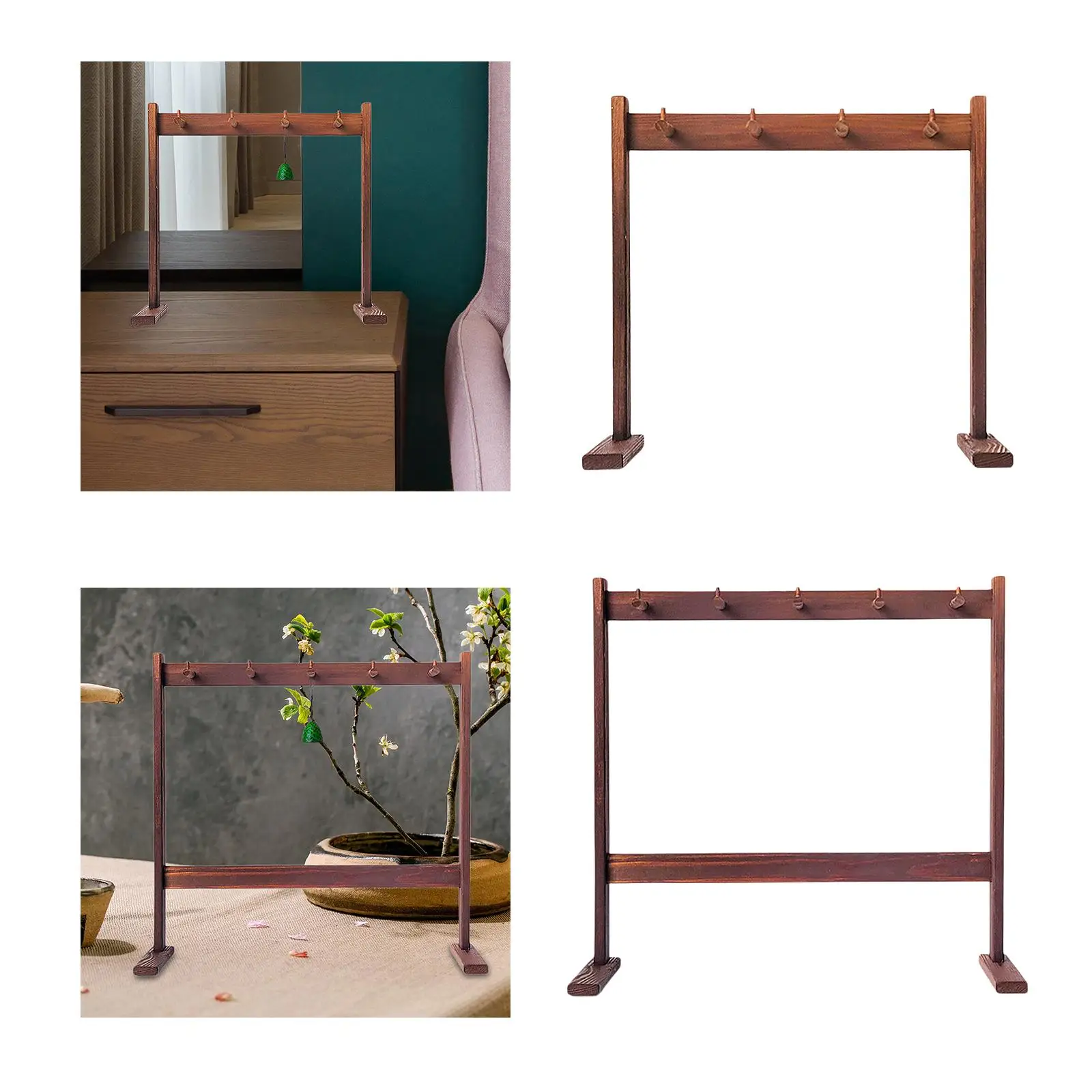 

Подставка для колокольчиков, украшение для стола, центральная часть, элегантный держатель для колокольчиков в помещении, для выставочных студий, спальни, гостиной