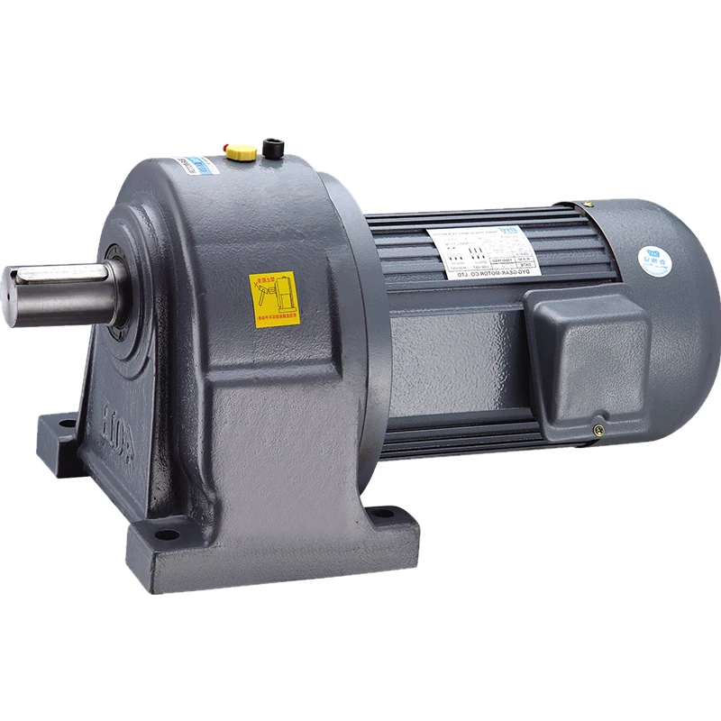 220/380V1.5-3.7KW40 output shaft small AC gear reducer motor forward and reverse three-phase high torque