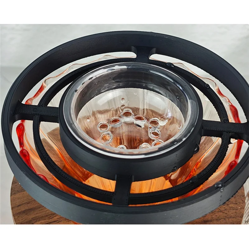 B58B-Coffee Dripper Filter Holder Evenly Drip Filter Lazy Hand Filter Cup Shower Bracket Set Coffee Accessories