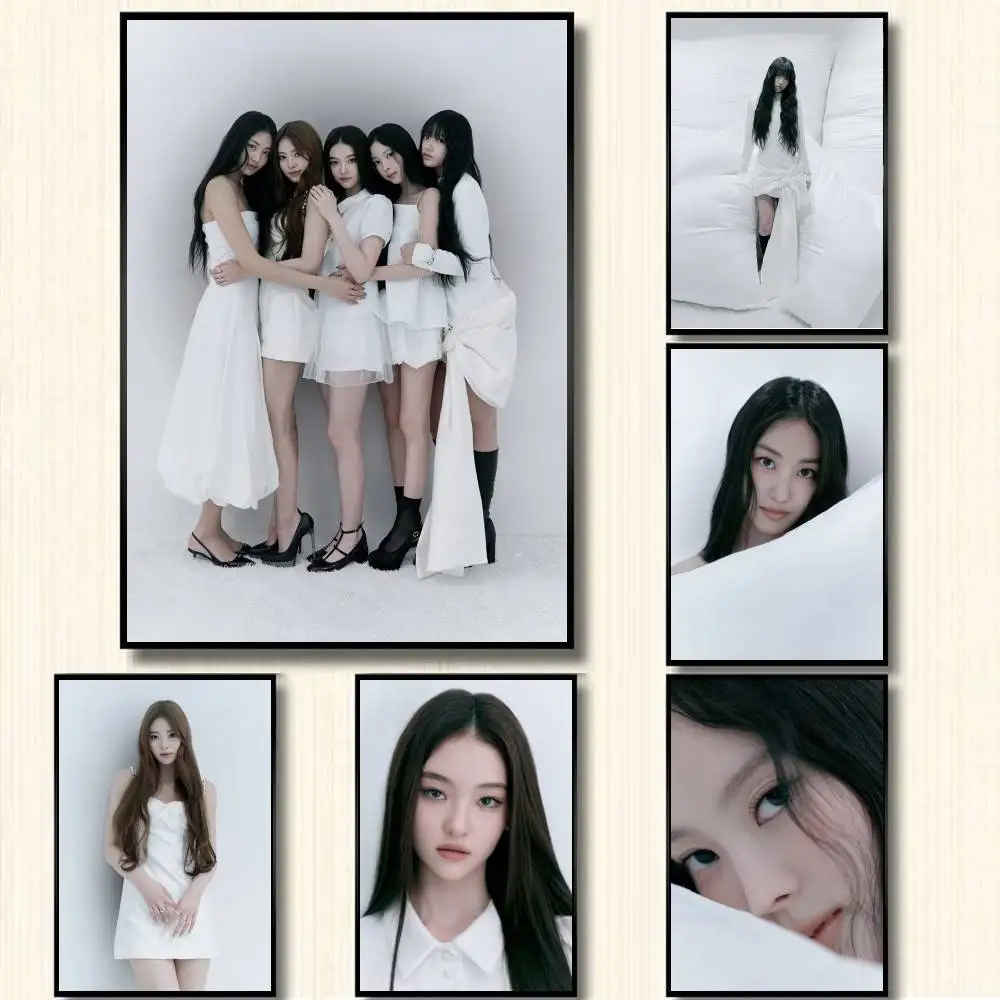 ملصق Sooin Gawon Anna Narin Ella MEOVV مطبوع عالي الدقة صورة فنية ديكور منزلي حديث لوحة فنية جدارية لهدايا غرفة النوم في المهجع #1