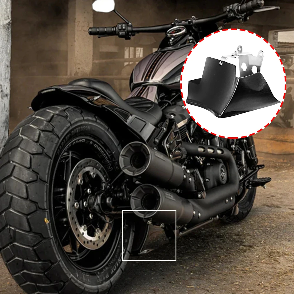 

Motorcycle BLACK BACK FRAME CHIN SPOILER FOR HARLEY SOFTAIL STREET BOB FXBB BREAKOUT FAT BOY LOW RIDER FXBR FXBRS 2018-2025Model