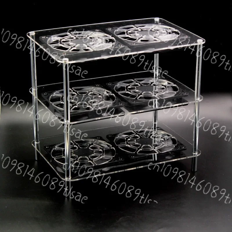 

Охлаждающая стойка с USB-вентилятором 12 см для беспроводного маршрутизатора, модема, телеприставки, сетчатая широкополосная полка для держателя радиатора