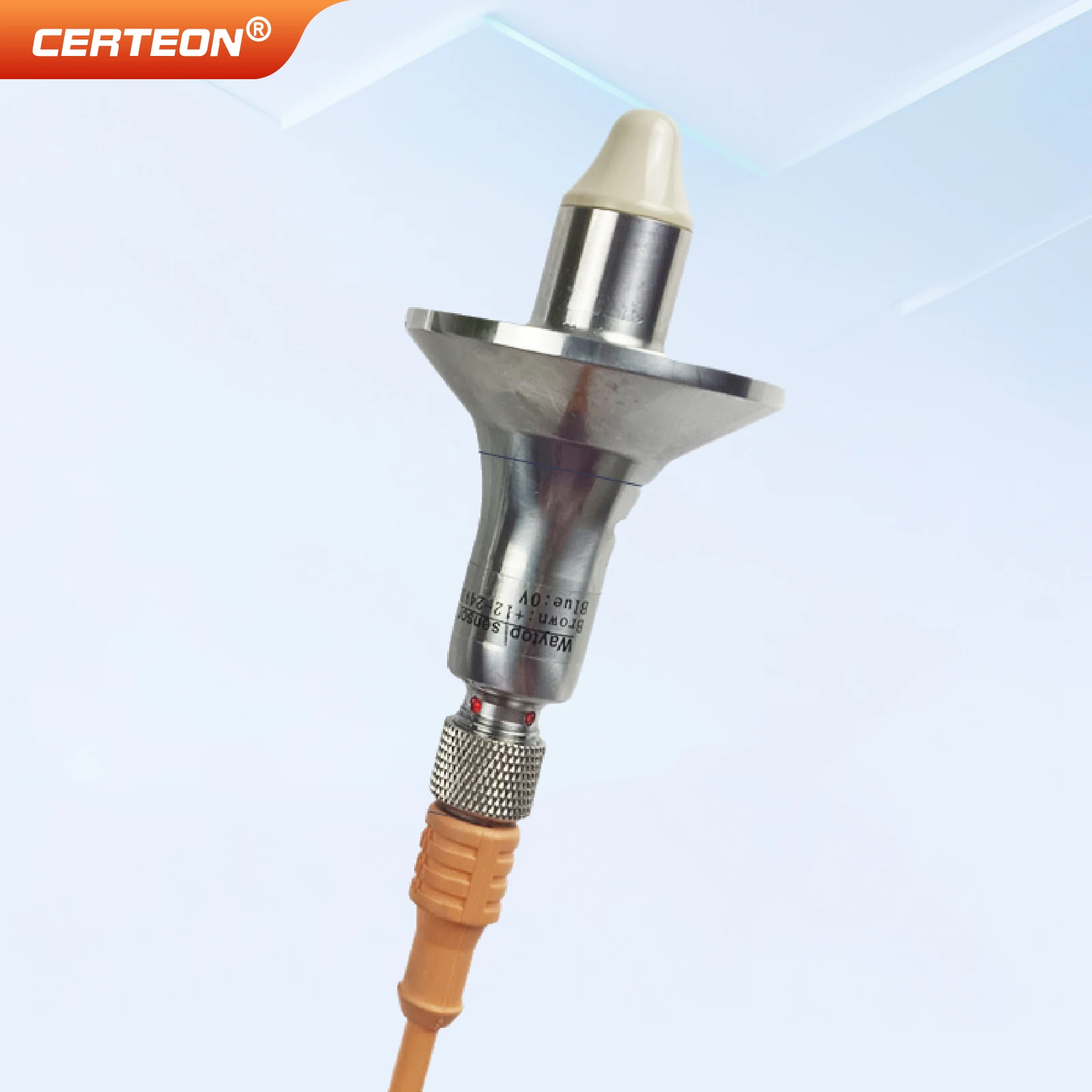 WKC319-KP 316L IP68 CIP SIP NPN PNP tipo contacto interruptor de nivel sanitario para máquina de llenado de leche PEEK salsa cerveza