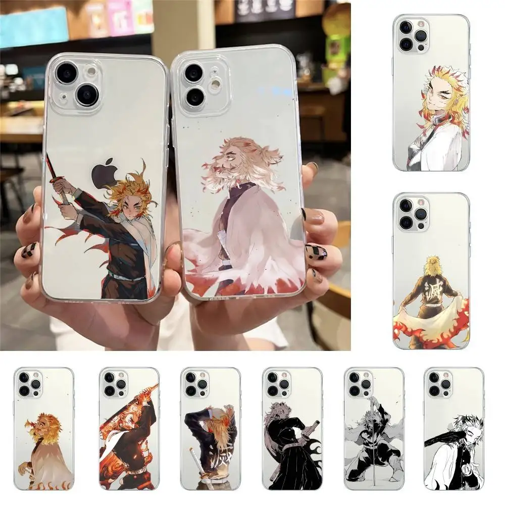 

R-Ren-go-kus Phone Case For IPhone 17 16 15 14 Plus 13 12 11 Pro Max Phone Back Cover Transparen