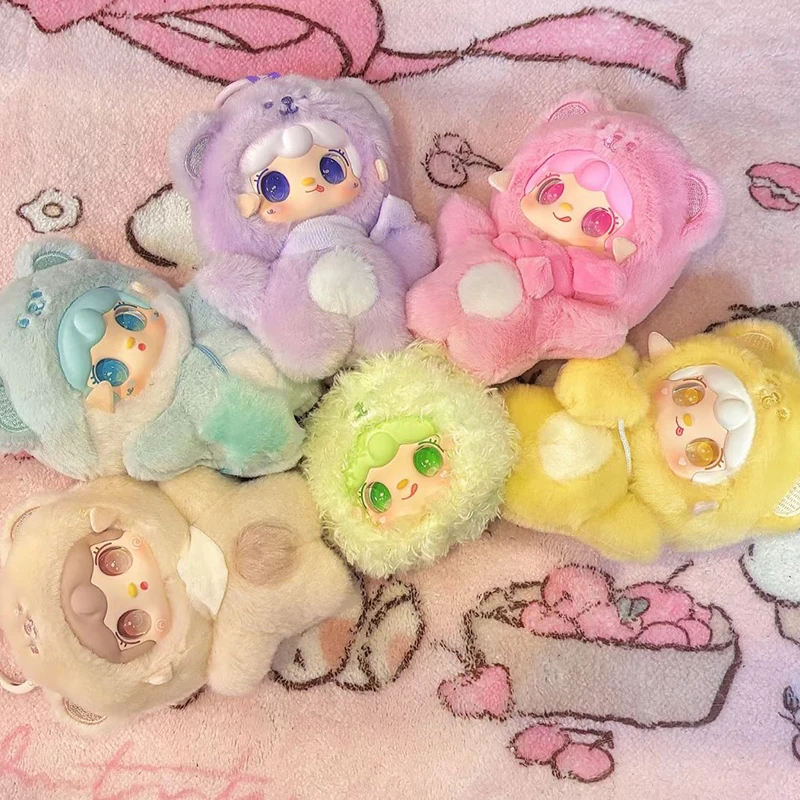 

Yooki V4 медведь виниловая плюшевая кукла кулон орнамент модная глухая коробка игрушка-сюрприз для девочек праздничный подарок украшение дома