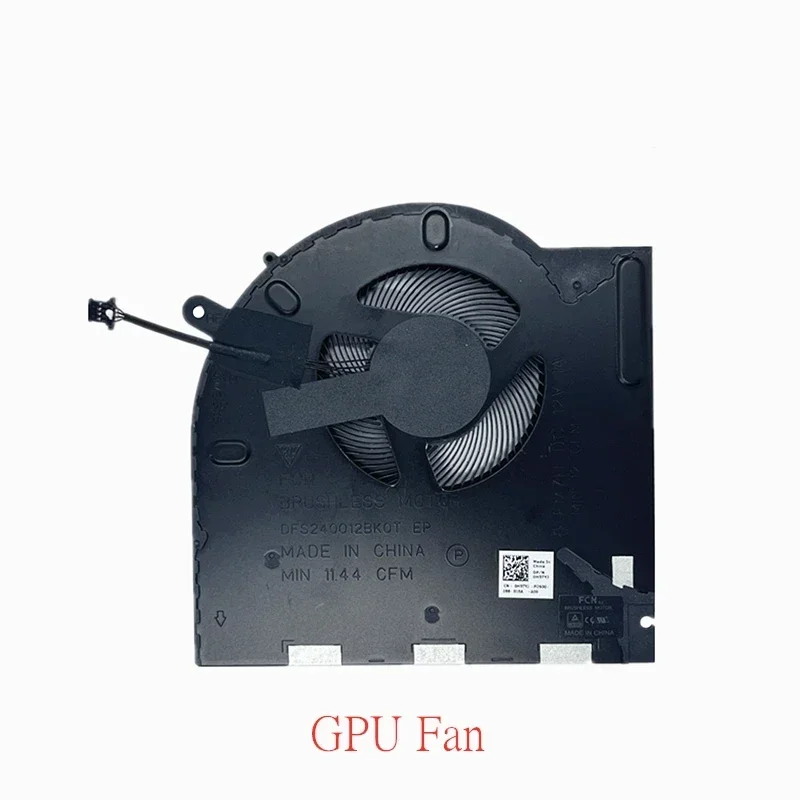 New Original Laptop Cooling Fan For Dell Alien M17 R3 M17 R4 P45E 0H5TYJ 0CNV63 RTX30 Graphics Card FM7J DFSCK324162A2K DC12V
