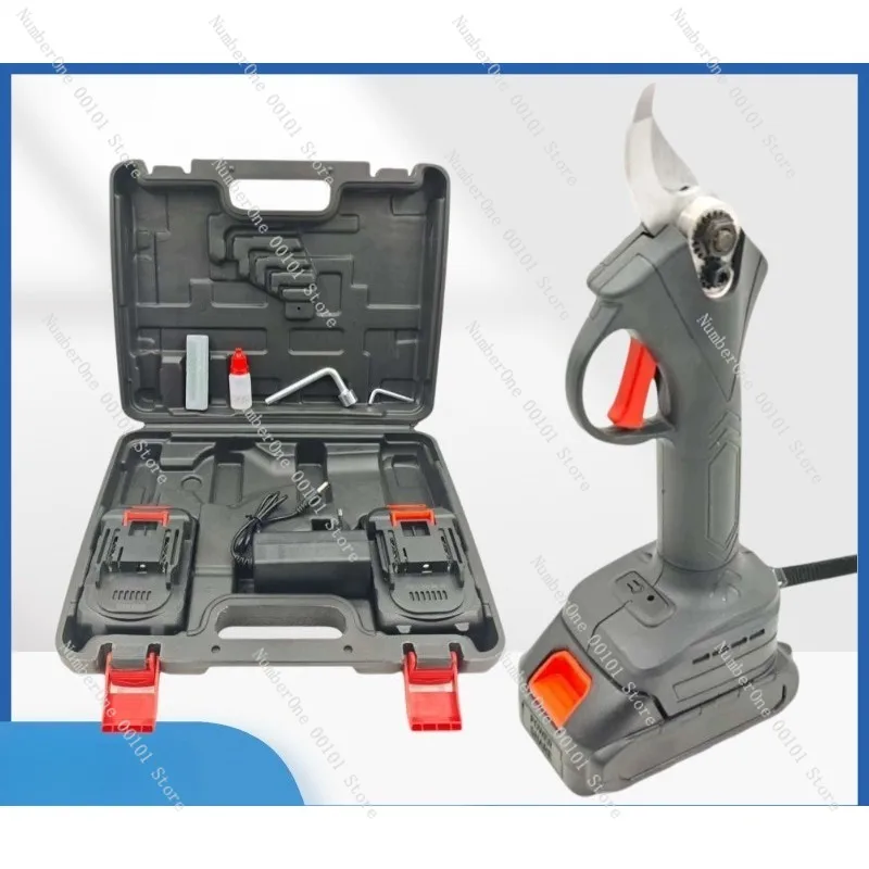 

Brushless Lithium Battery Garden Scissors, Rechargeable Pruning Shears for Fruit Tree, Factory Direct