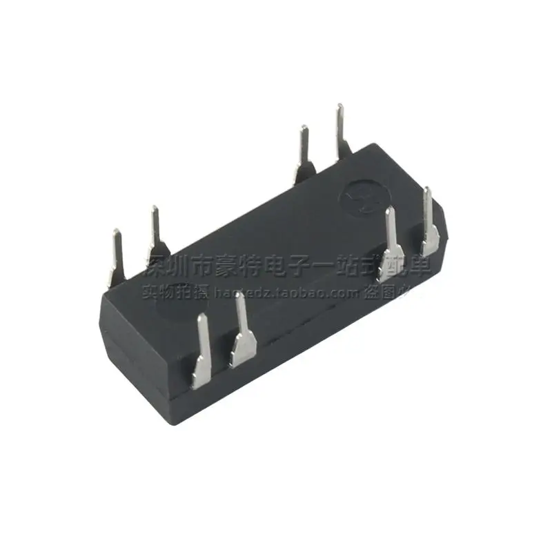 2PCS/Imported eight-pin plug-in 5V/12V/24V 1A 10W SPST normally open reed switch reed relay