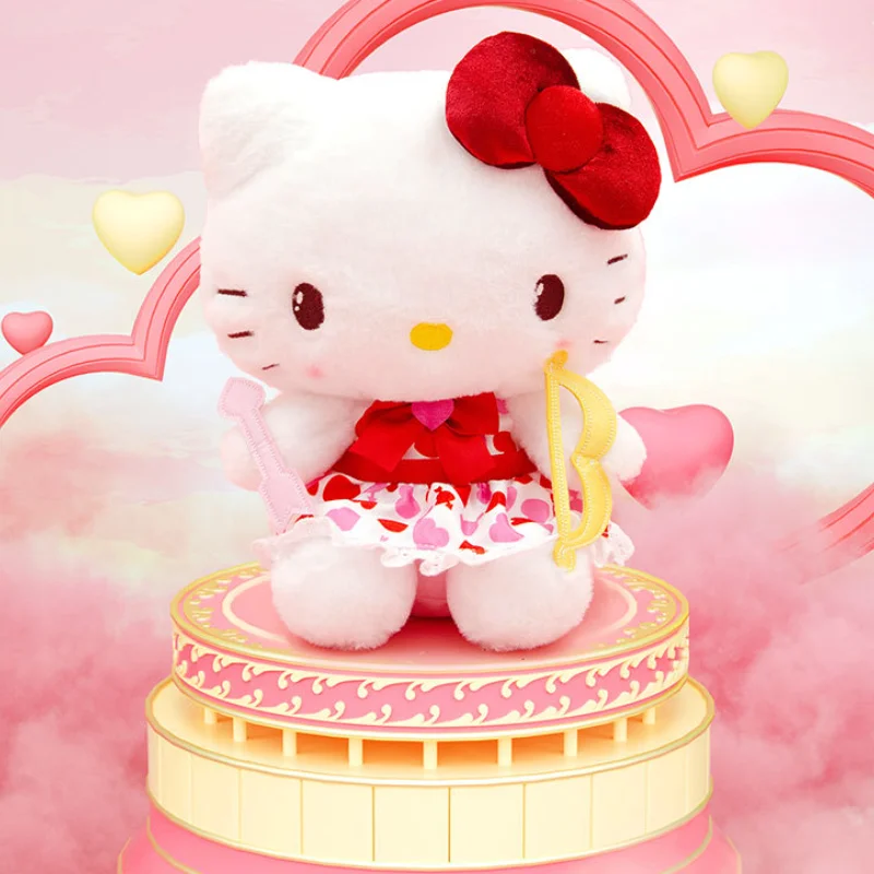 

Sanrio New Model Creativity Cupid Hello Kitty Pochacco Melody Cute Plush Cartoon Keychain Bag Couple Versatile Package Hanging