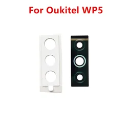 For Oukitel WP5 Cell Phone Original Rear Back Camera Lens Glass Spare Part Screen Protective For Oukitel WP5