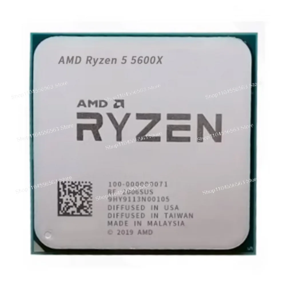 Ryzen 5 5600X R5 5600X 3,7 GHz zes-core twaalfdraads CPU-processor 7NM 65W L3 = 32M 100-000000065 Socket AM4