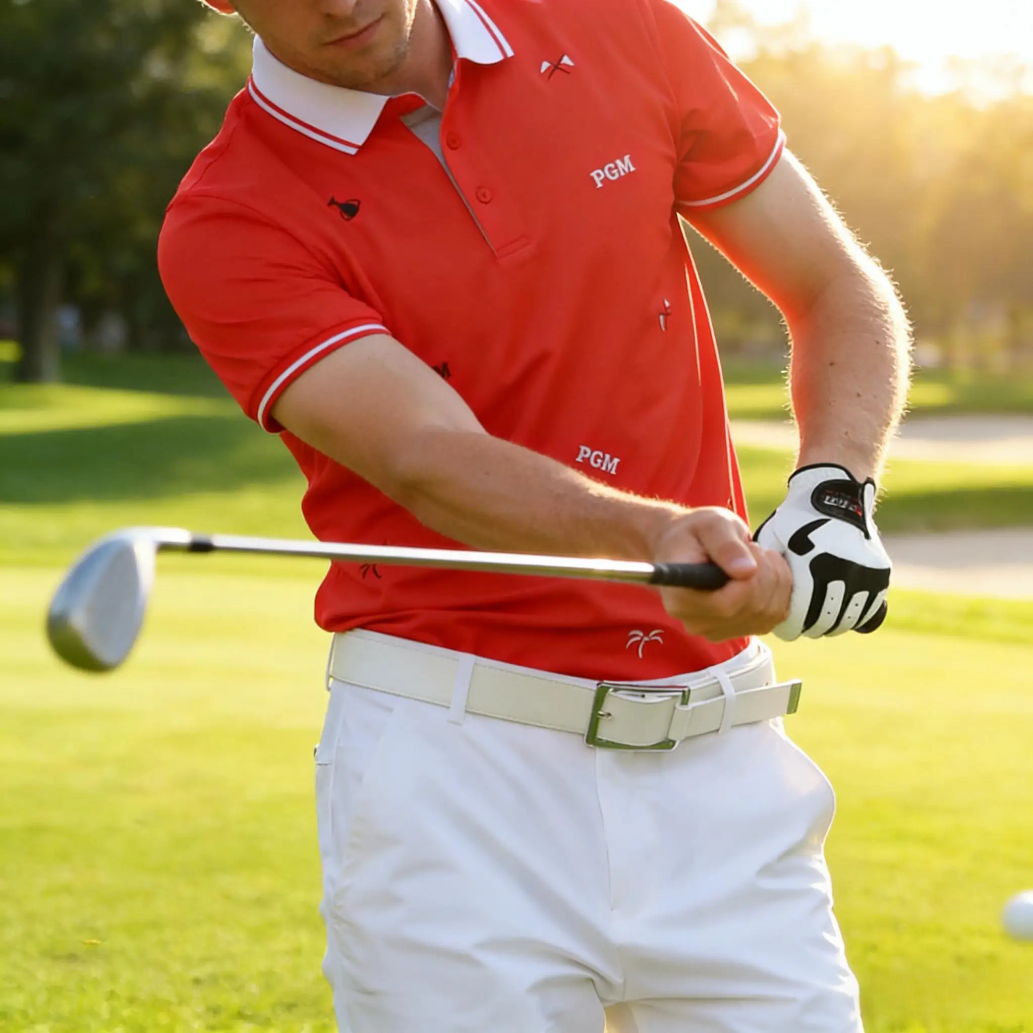 

Golf Single Gloves Golf Clothing Men's Microfiber Breathable Swing Training Gloves Soft Comfortable Non-Slip Particles