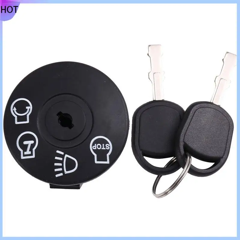 B45C Stacyjka zapłonowa z kluczykiem do kosiarki John Deere, cylinder zamka 532163968 532175566 925-17 Traktor