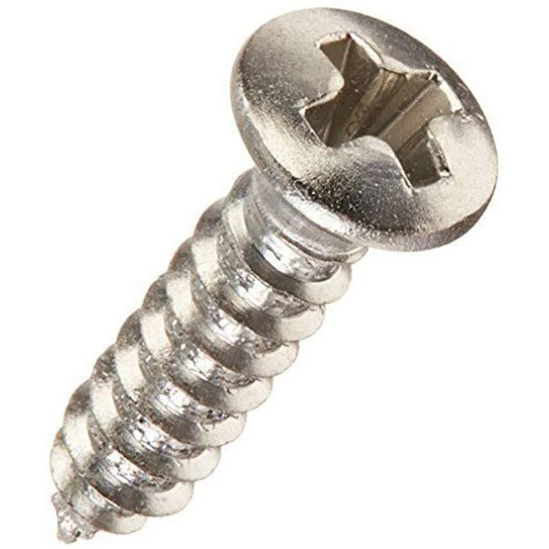 100 Pcs Guitar & Bass Pickguard Screws For Strat & Tele