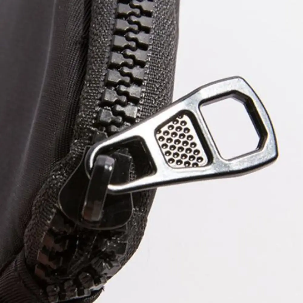 Fashion Canvas Coin Purse Card Holder Zipper Short Wallet Solid Color Storage Bag Male