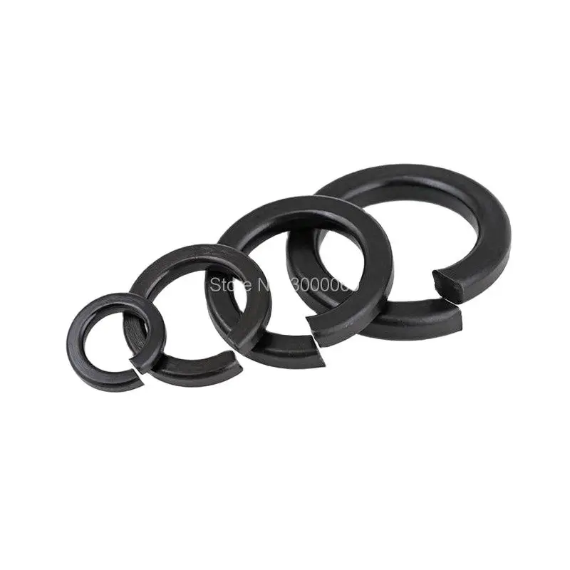 M8 M10 M12 M14 M16 M18 M20 M22 M24 M27 M30 Grade 8.8 Carbon Steel Black Oxide Gasket Spring Lock Washer 가스켓