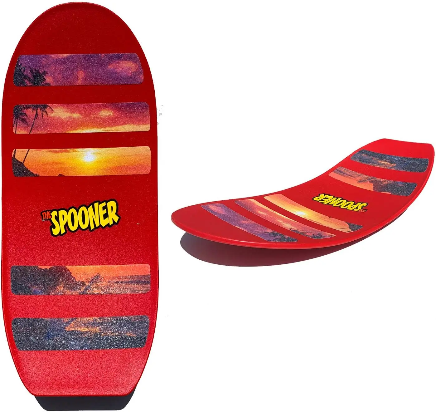 

Balance Board for Kids and Adults - Red, Durable Fun