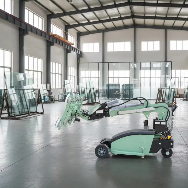 Industrial Lifter Robot Vacuum Suction Caps Electric Lifting Crane for Metal Sheet Processing Workshop Automated Handling