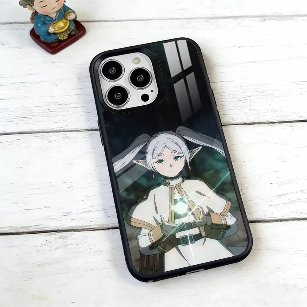 FrierenS BeyondS Journey's End Phone Case For iPhone17,16,15,14,13,12,11 Plus,Pro Magnetic with Magsafe Wireless Charging