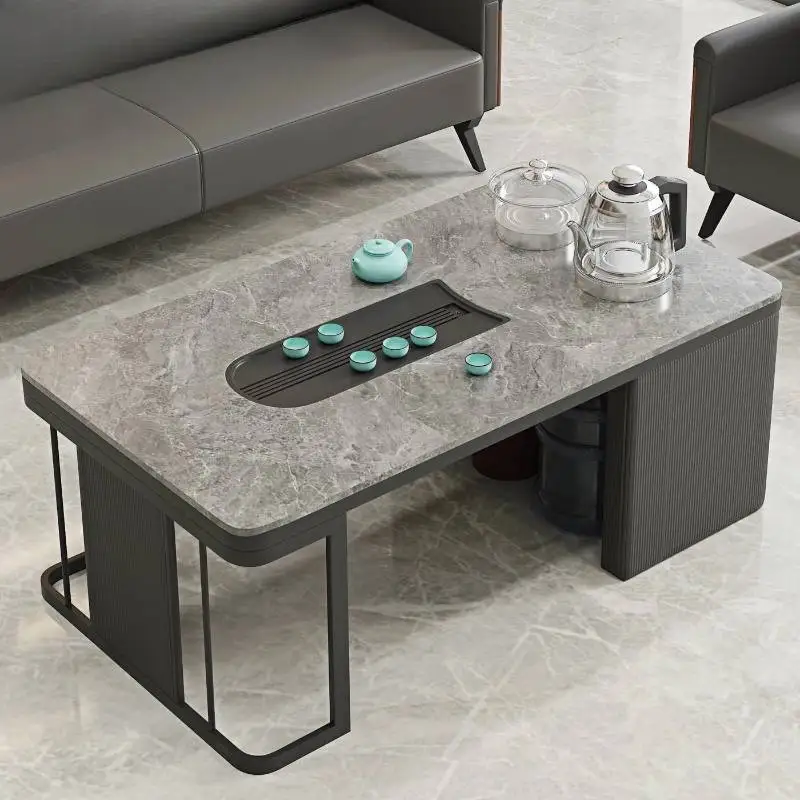 

Design Marble Coffee Tables Living Room Classic Apartments Lateral Coffee Tables Center Saving Space Stolik Kawowy Furniture