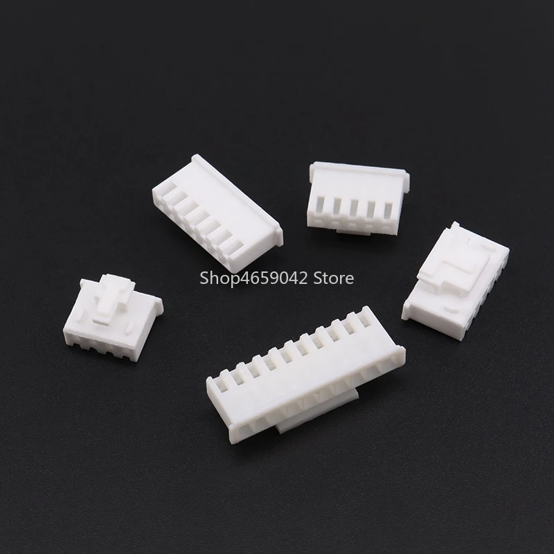 20pcs XHB2.54 2P/3P/4P/5P/6P/7P/8P9P/10P 2.54mm Pitch Plastic Head Wire Cable with Buckle Connectors Adaptor Housing