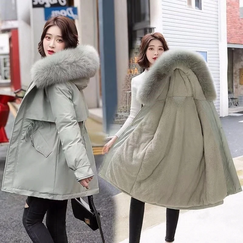 

Хлопковая одежда для переходящих, зимняя одежда, новинка 2025 года, пуховая хлопковая куртка