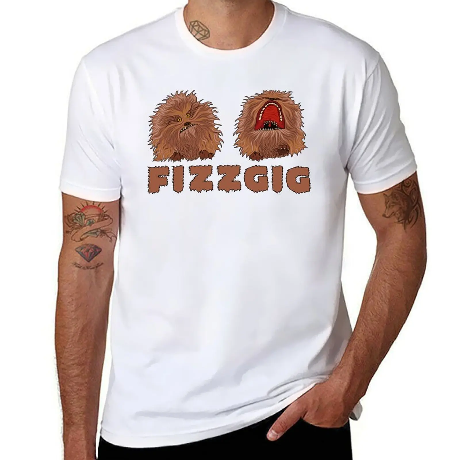 

Fizzgig Roar T-Shirt man t shirt luxury t shirts for man graphic tees T-Shirt