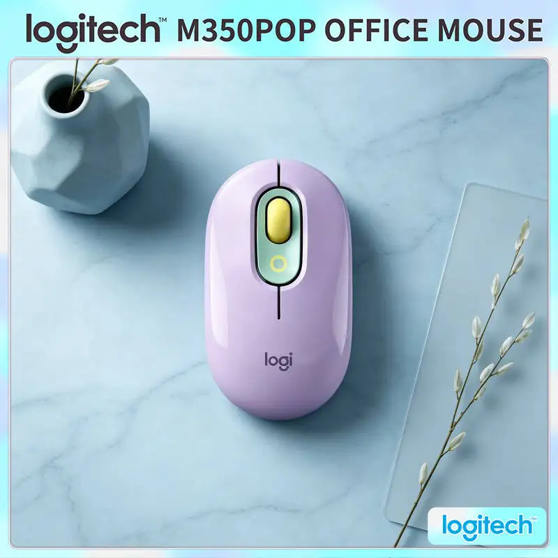 Mouse Logitech M350 POP Ramah  - Gaming Console Logitech ulasan dan harga