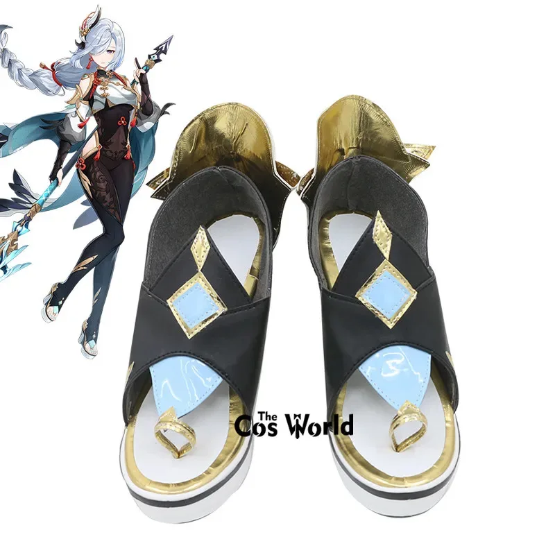 

Genshin Shenhe Games Обувь на высоком каблуке для косплея на заказ