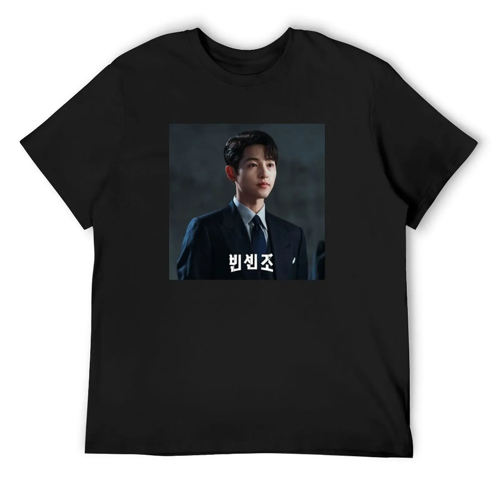 

Vincenzo Kdrama T-Shirt oversized graphic tee plus sizes t shirts for men cotton