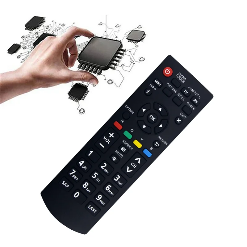 

N2QAYB000822 Замените пульт дистанционного управления для телевизора Panasonic Viera N2QAYB000820 TC-L22X2