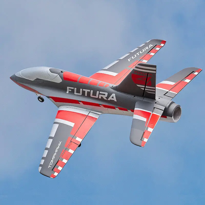 FMS Futura 64MM Rc Jet Plane Ducted Fan Fixed Wing Thrust Reversing Pnp Beginner Rc Aircraft For Outdoor Sport Flying