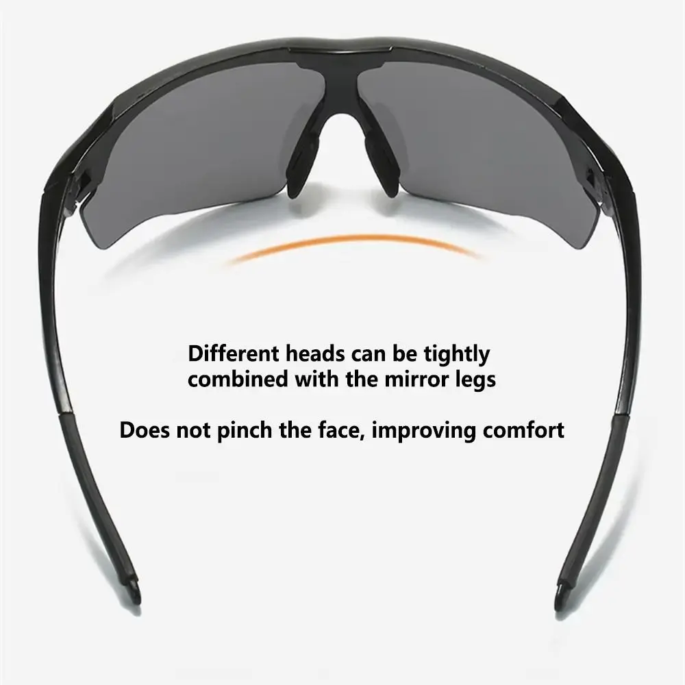 

UV400 Polarized Cycling Sunglasses HD Lens Lightweight UV Resistant Cycling Glass Windproof Fashion Outdoor Sport Goggle Riding