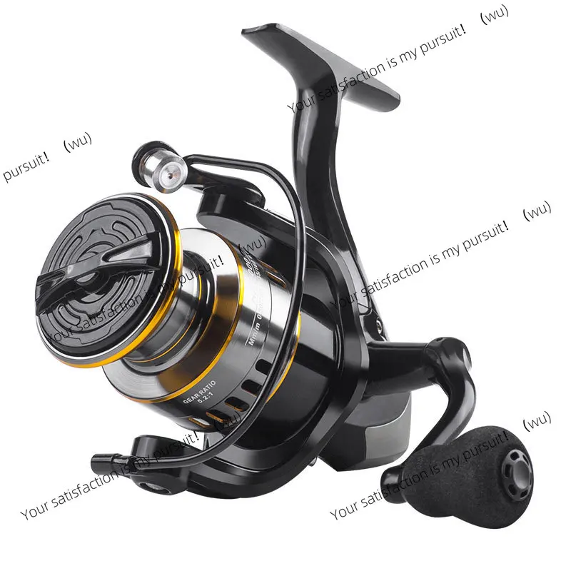 All-metal fishing wheel, spinning wheel, fishing , fishing  sea pole  anchor fish  long-distance casting