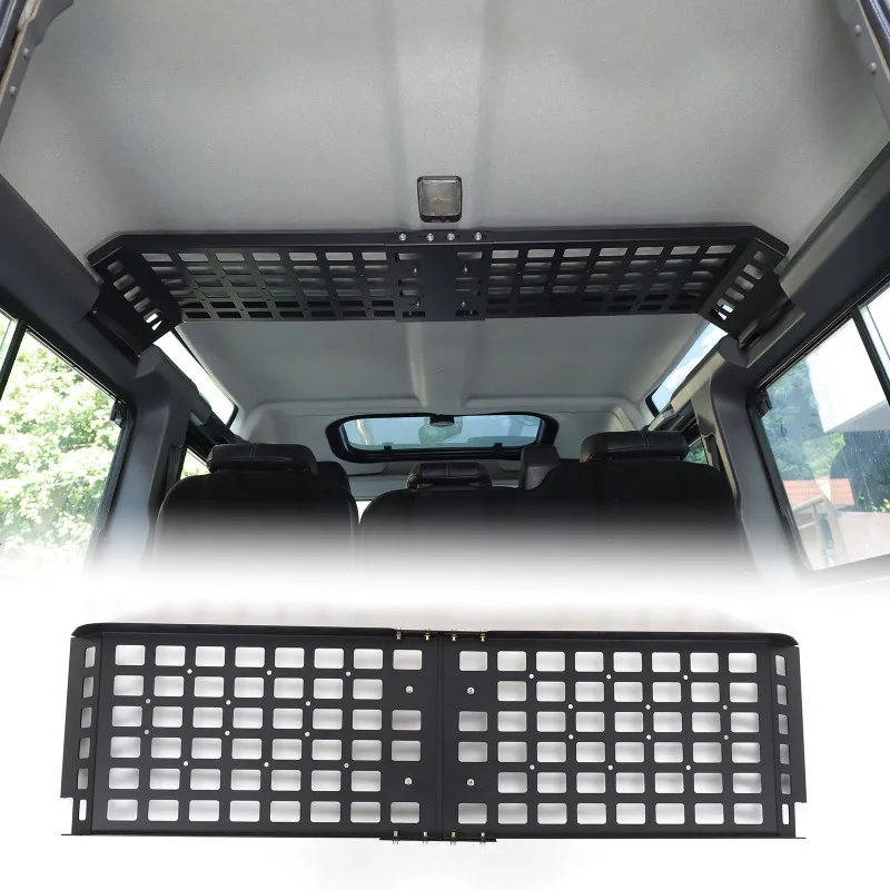 3pcs Aluminum Alloy For 2004-2018 Land Rover Defender Trunk Roof Rack Bag Holder Cargo box mount  luggage rack Car  Accessories