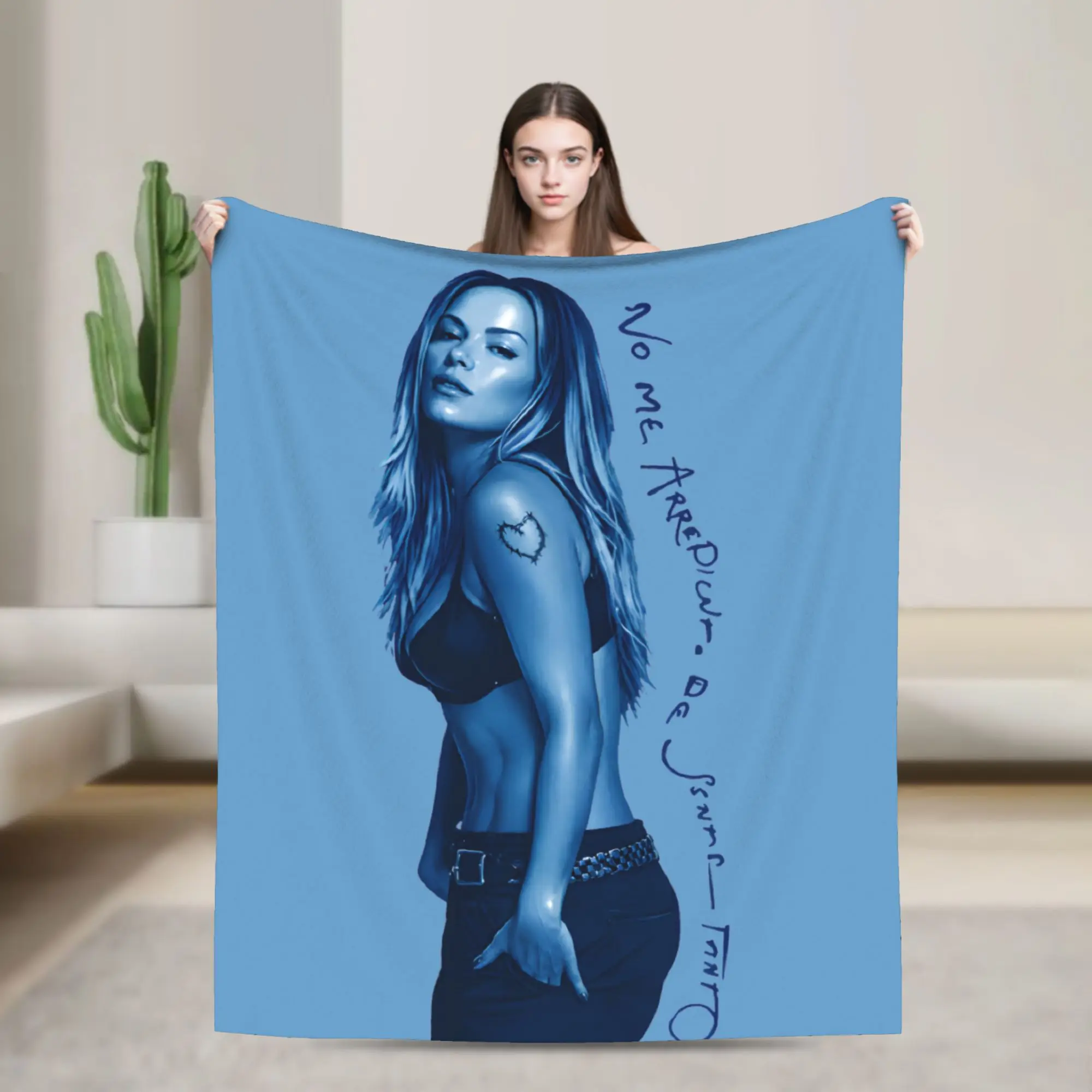 K-Karoled G NMADST New Album Throw Blanket for Couch  Fuzzy Soft Plush Blanket 50x60 Inch Multi-size Bedspread for All Seasons