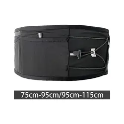 Running Belt Portable Adjustable Drawstring Waist Bag for Biking Jogging Gym