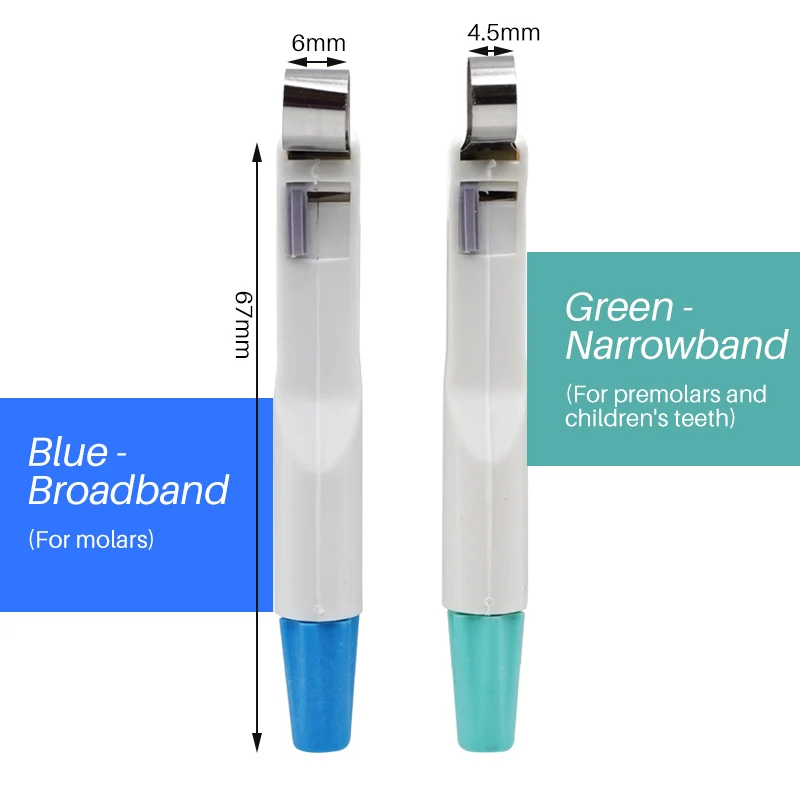 Dental Matrix Bands Pre Formed Sectional Matrix System Roll Type Matrix Bands Retainer 180° Adjustable Dental Crown Materials