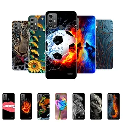For ZTE Blade A53 Pro Case Football Soft Silicone Back Cases for ZTE Blade A53 Pro A53Pro Phone Cover BladeA53Pro etui Funda